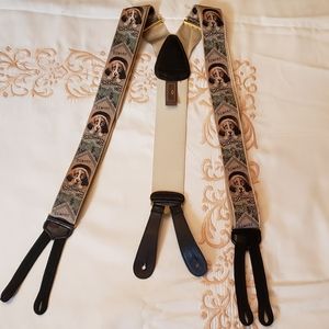 Rare Trafalgar Beware of Dog Suspenders